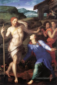 Noli me tangere Florence Agnolo Bronzino Peinture à l'huile